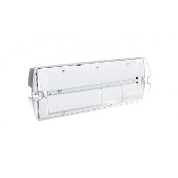 Oprawa awaryjna HELIOS IP65 ECO LED 3,2W 320lm 3m 1h jednozadaniowa PT HWM/3,2W/E/1/SE/PT/TR