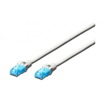 Kabel krosowy (Patch Cord) U/UTP kat. 5e biały 3m DK-1512-030/WH