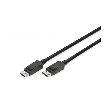 Kabel połączeniowy DisplayPort 8K 30Hz UHD Typ DP/DP M/M czarny 2m AK-340106-020-S