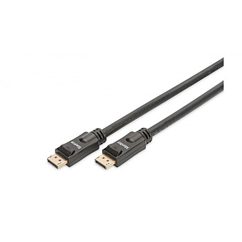 Kabel połączeniowy DisplayPort 4K 60Hz UHD Typ DP/DP M/M czarny 15m AK-340105-150-S