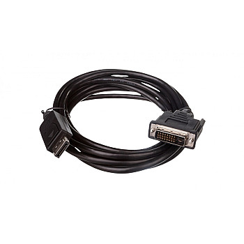 Kabel adapter DisplayPort 1.2 Typ DP/DVI-D(24+1), M/M czarny 3m AK-340301-030-S