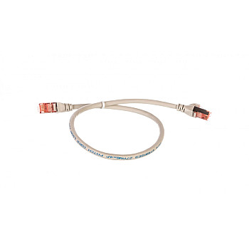 Kabel krosowy (Patch Cord) S/FTP kat.6 szary 0,5m DK-1644-005