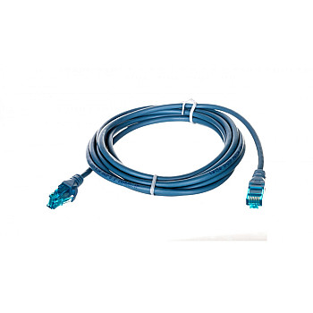 Kabel krosowy (Patch Cord) U/UTP kat.5e niebieski 3m DK-1512-030/B