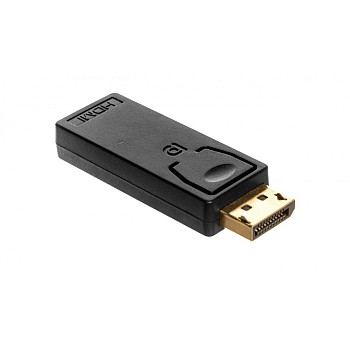 Adapter DisplayPort 1.1a Typ DP/HDMI A, M/Ż czarny AK-340602-000-S