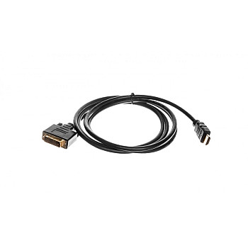 Kabel adapter HDMI Highspeed 1.3 Typ HDMI A/DVI-D(18+1), M/M czarny 2m AK-330300-020-S