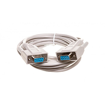 Kabel połączeniowy RS232 1:1 Typ DSUB9/DSUB9, Ż/Ż beżowy 3m AK-610106-030-E