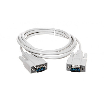 Kabel połączeniowy RS232 1:1 Typ DSUB9/DSUB9, M/M beżowy 2m AK-610107-020-E