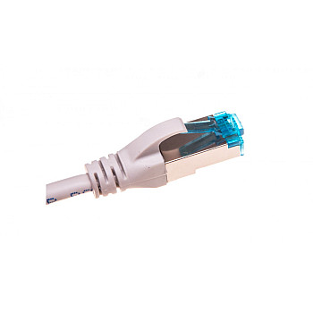 Kabel krosowy patchcord F/UTP kat.5e szary 1m DK-1522-010