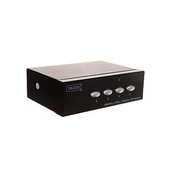Przełącznik/Switch VGA 250MHz, 1280x1024p, 1/4-portowy DS-45100-1