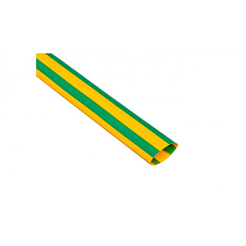 Rura termokurczliwa cienkościenna CR 12,7/6,4 - 1/2 cala żółto-zielona /1m/ 8-7113 /50szt./ 427563