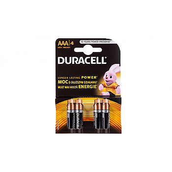 Bateria alkaliczna LR03 / AAA Basic DURACELL 4520104 /4szt./