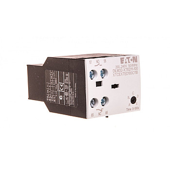 Elektroniczny moduł czasowy opóźnione odpadanie 5-100sek 1Z 1R 230V AC DILM32-XTED11-100(RAC240) 104948