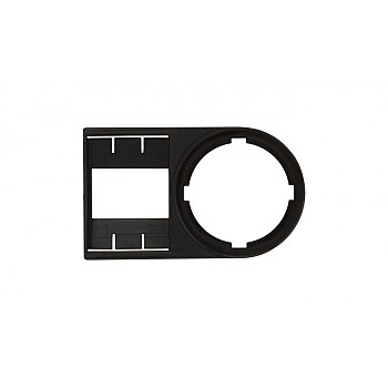 Tabliczka opisowa 50x30mm czarna prostokątna bez etykiety M22S-ST-X 216392/opak.=25szt./