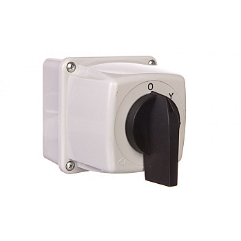 Łącznik krzywkowy Gwiazda-trójkąt 3P 16A IP44 w obudowie Łuk E16-23 951622
