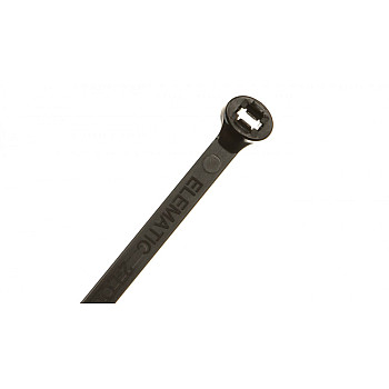 Opaska kablowa 200x4,5 czarna UV 2-LOCK zęby stalowe BMTN2048 /100szt./