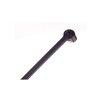 Opaska kablowa 290x3,5 czarna UV 2-LOCK zęby stalowe BMTN2936 /100szt./