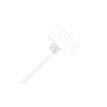 Opaska kablowa z tabliczką 110x2,5mm T20x9PK BMT52110ME /100szt./