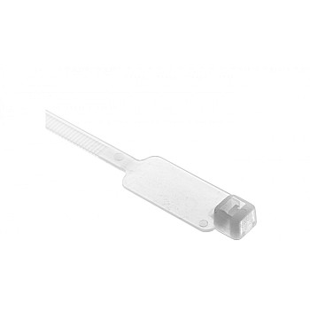 Opaska kablowa z tabliczką 190x4,8mm T28x13W BMT52190ME /100szt./