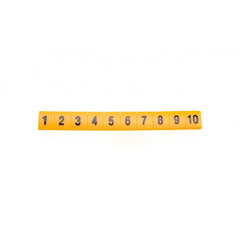 Oznacznik do złączek EZ-5/1-10 żółty R34RR-02050301200 /100szt./