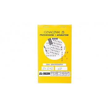 Znaki samoprzylepne ZS D12/UZ E04ZP-02030402300