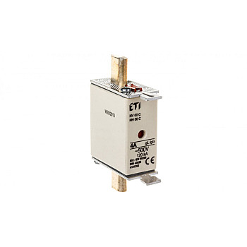 Wkładka bezpiecznikowa KOMBI NH000 4A gG/gL 500V WT-00C 004181202