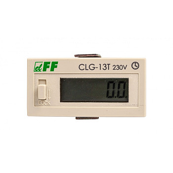 Licznik czasu pracy 110-240V AC/DC 6 znaków cyfrowy tablicowy 48x24mm CLG-13T 230V