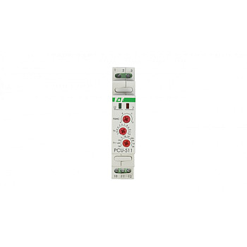 Przekaźnik czasowy 1P 8A 0,1sek-576h 230V AC wielofunkcyjny PCU-511