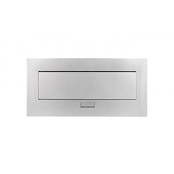 Przedłużacz biurkowy 223x108mm 3x gniazdo z uziemieniem aluminium AE-PB03GU-53