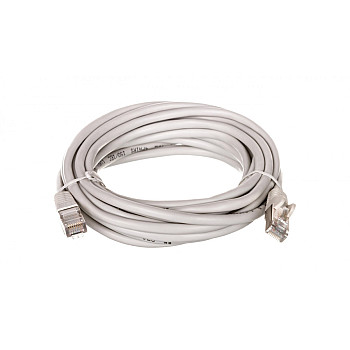 Kabel krosowy patchcord SF/UTP kat.5e CCA szary 5m 50147