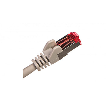 Kabel krosowy patchcord S/FTP (PiMF) kat.6 LSZH szary 5m 50889