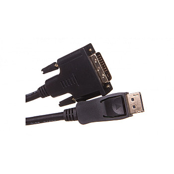 Kabel adapter DisplayPort 1.2 / DVI-D 5m czarny 51963
