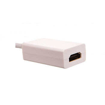 Adapter mini DisplayPort 1.1 - HDMI 0,1m biały 51729