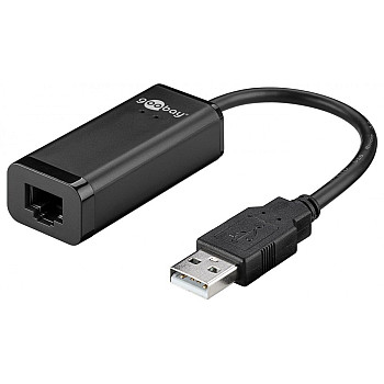 Konwerter sieciowy USB 2.0 Fast Ethernet USB-A - RJ45 38527