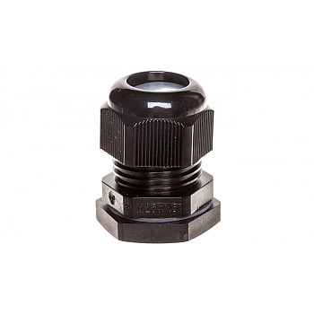 Dławnica skrecana M 25 IP 67 960oC czarna RAL 9005 ASS 25 36000196