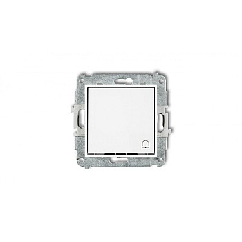 MINI Mechanizm łącznika zwierny dzwonek biały mat 25MWP-4