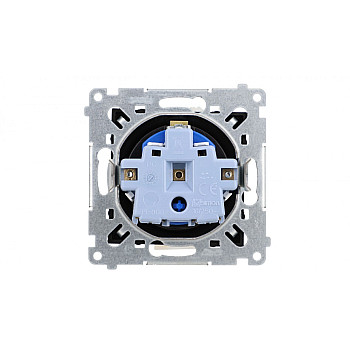 Simon 54 Gniazdo DATA z kluczem uprawniającym (moduł) 16A 250V zaciski śrubowe czarny mat DGD1.01/49