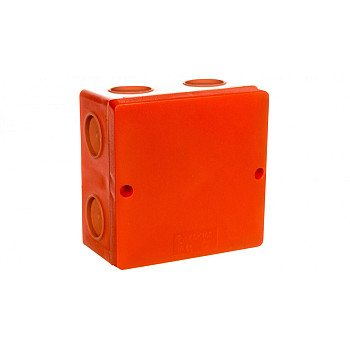 Puszka elektroinstalacyjna natynkowa IP 66 101x101x62mm pomarańczowa KSK 100 PO