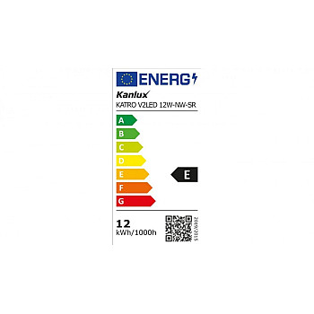 Oprawa downlight LED 12W KATRO V2LED 12W-NW-SR 660lm 4000K 28939