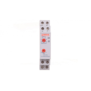 Przekaźnik kontroli poziomu cieczy 24-240VAC 2,5-100kOhm z regulacją czułości LVM25240