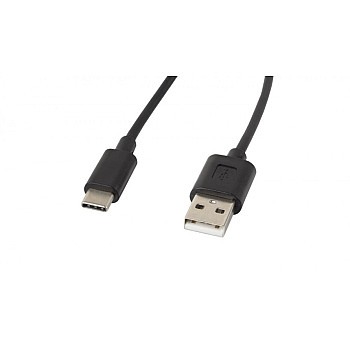 Przewód połączeniowy USB 2.0 HighSpeed 1,8m USB-C - USB A CA-USBO-10CC-0018-BK