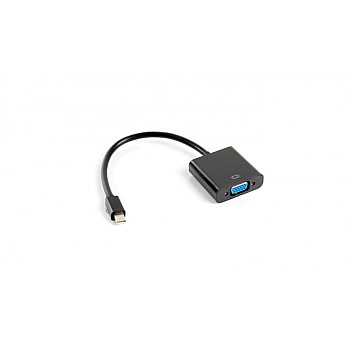 Adapter mini DisplayPort 1.2 - VGA 0,1m biały AD-0006-BK