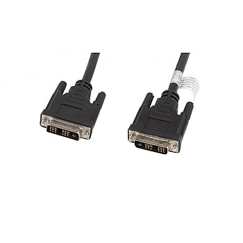 Kabel DVI-D(18+1) Full HD 1,8m czarny CA-DVIS-10CC-0018-BK