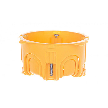 Puszka podtynkowa do regips 67x40mm pomarańczowa Batibox 080041