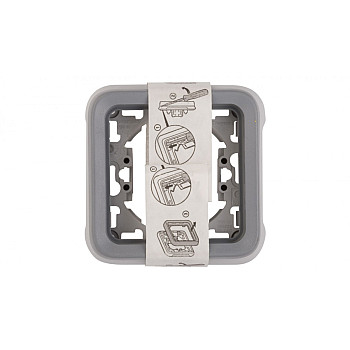 PLEXO55 Ramka pojedyncza szary 069681 PLEXO55 Ramka pojedyncza szary 069681