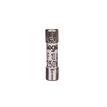 Wkładka bezpiecznikowa cylindryczna 5x20mm 10A F 250V 010296
