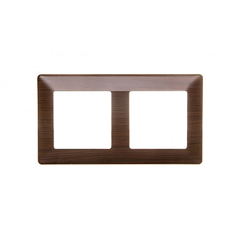 VALENA LIFE Ramka podwójna wenge 754172