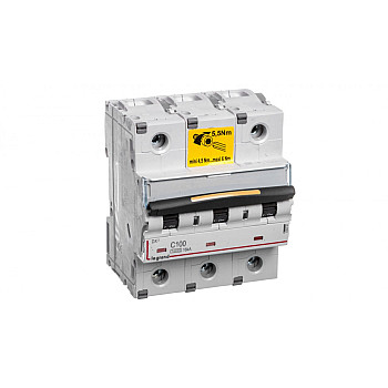 Wyłącznik nadprądowy 3P C 100A 10/16kA AC S313 DX3 409281