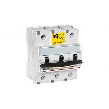 Wyłącznik nadprądowy 3P C 80A 10/16kA AC S313 DX3 409280