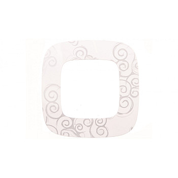 VALENA ALLURE Ramka pojedyncza arabeska chrom 754341