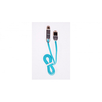 Przewód USB - microUSB / iPhone 2A 1m LIBOX LB0066N